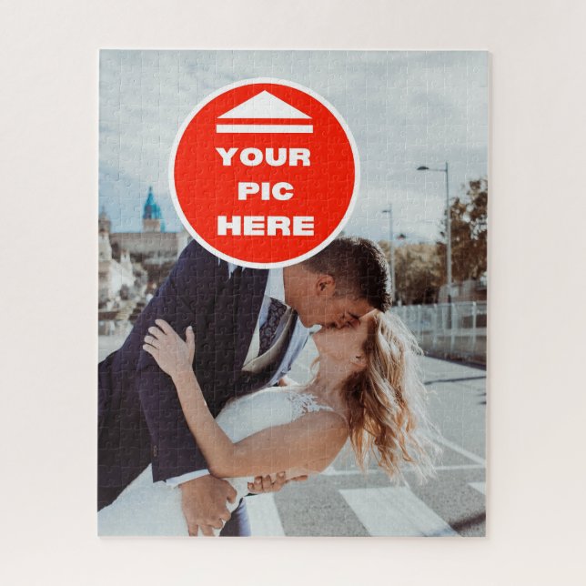 Divertido! Quebra-cabeça - Personalizado - 16" x 2 (Vertical)