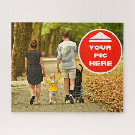 Divertido! Quebra-cabeça - Personalizado - 16" x 2