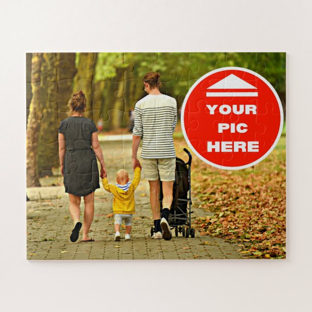 Divertido! Quebra-cabeça - Personalizado - 56 peça (Horizontal)