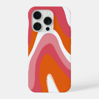 Divertido Redemoinho Cor-de-Laranja e Rosa