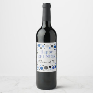 Divertido! Rótulo de Vinho Personalizado de Reuniã