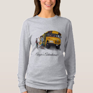 Divertimento com camisa feminina!   Volte à foto 
