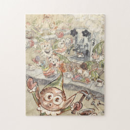 Divertimento Espresso Elves Quebra-cabeça