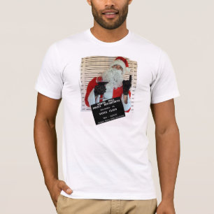 Divertimento Papai Noel no t-shirt do departamento