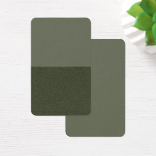 Dividir Cartão de visita verde de Moss - Personali