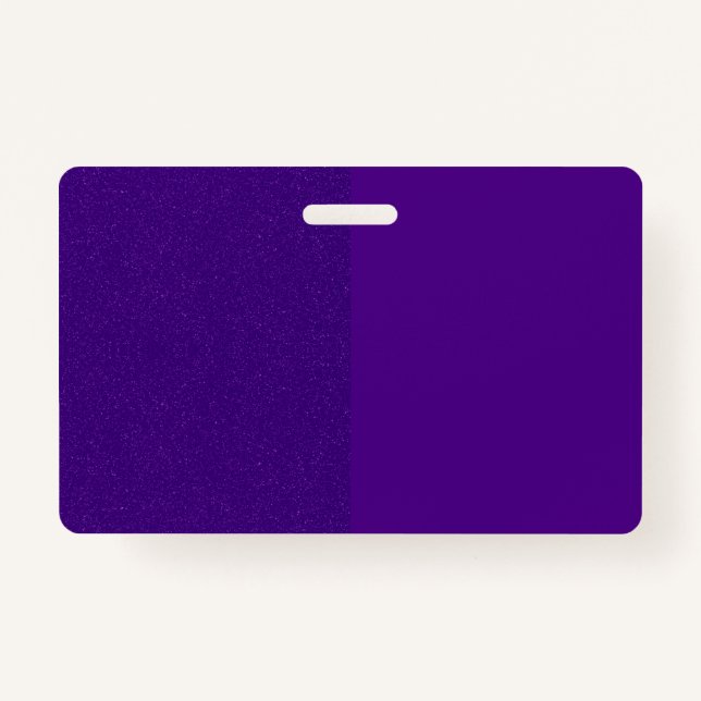 Dividir Crachá Roxo Vertical (Personalizável) (Frente)