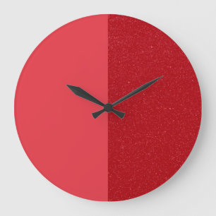 Dividir Relógio De Parede Vermelho Duplo Com Tomat
