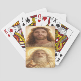 Divine Faces Cartas de Baralho Clássicas Personali