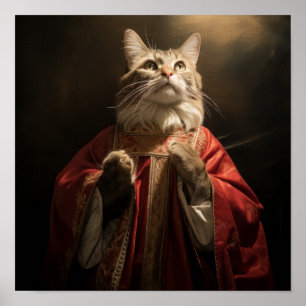 Divine Feline Majestade: O Gato de Jesus Poster