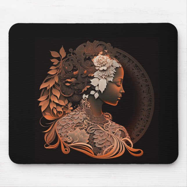 DIVINE FEMININA Nº 1 Mouse Pad (Frente)