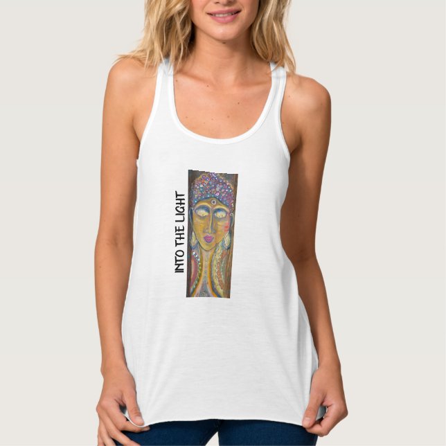 Divine Feminine Buddha Tank Top (Frente)