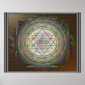 Divine Sri Yantra9 Poster
