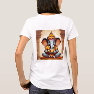 Divino Graça de Lord Ganesha Abençoa Sua Camisa Sp