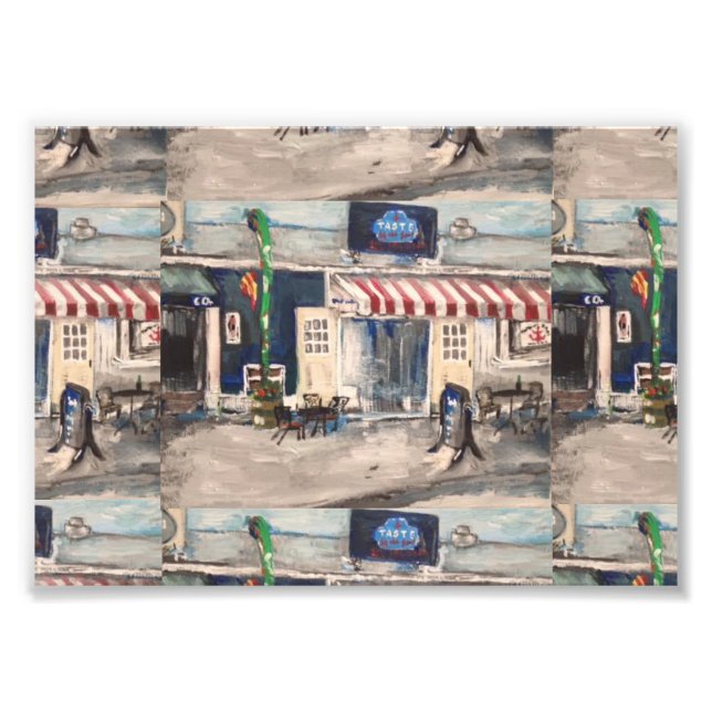 Division Street, Impressão de Foto da Ilha Kelley (Frente)