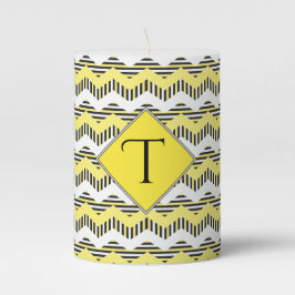 Divisor Amarelo, Preto e Branco, Monograma Persona