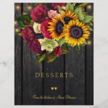 Divisor de livros de culinária com guiões rústicos