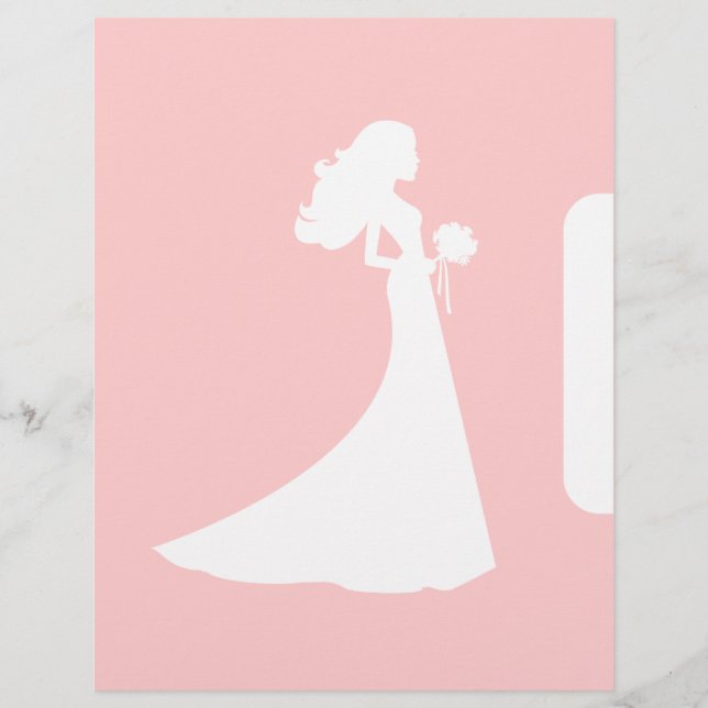 Divisor de Páginas para o Binder do Bride (Frente)