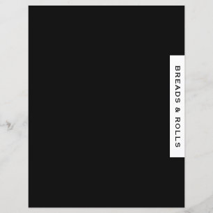 Divisor de Receitas   Pães e Rolos   Preto e branc