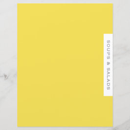 Divisor de Receitas | Sopas e saladas | Amarelo Si