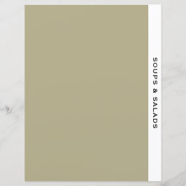 Divisor de Receitas | Sopas e saladas | Sage Black