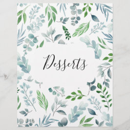 Divisor de Separador de Enlace de Receita Botânica