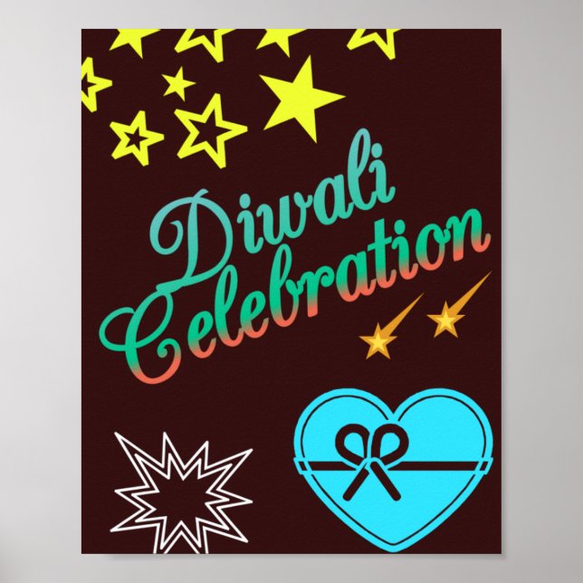 Diwali Celebration poster (Frente)