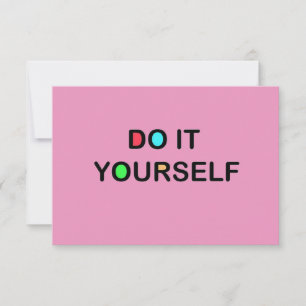 DIY - Convites / RSVP 3,5" x Quadrado de 5"