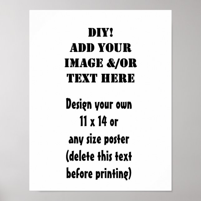 DIY Design, seu próprio Poster (Frente)