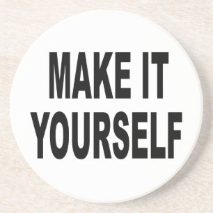 DIY fazem-lhe você mesmo a porta copos