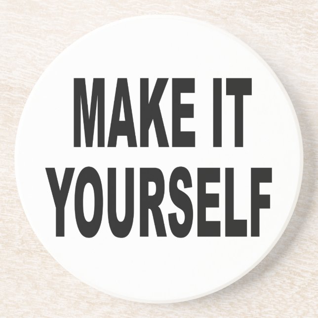 DIY fazem-lhe você mesmo a porta copos (Frente)