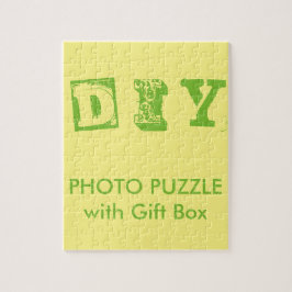 DIY - Foto 8x10 do quebra-cabeça
