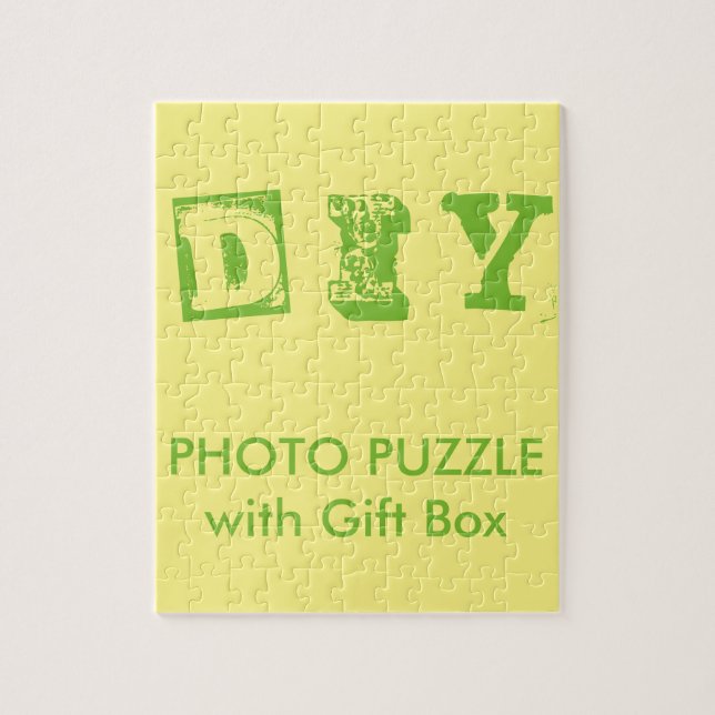 DIY - Foto 8x10 do quebra-cabeça (Vertical)
