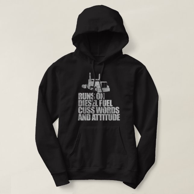 Diz que funciona com combustível diesel Camisa eng (Frente do Design)