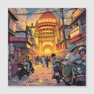 Dizendo Alô da Índia   Kolkata