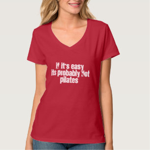 dizer legal do t-shirt dos pilates