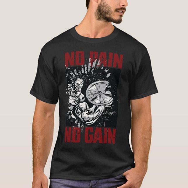 Dizeres de musculação e camisetas de ginásio para  (Frente)