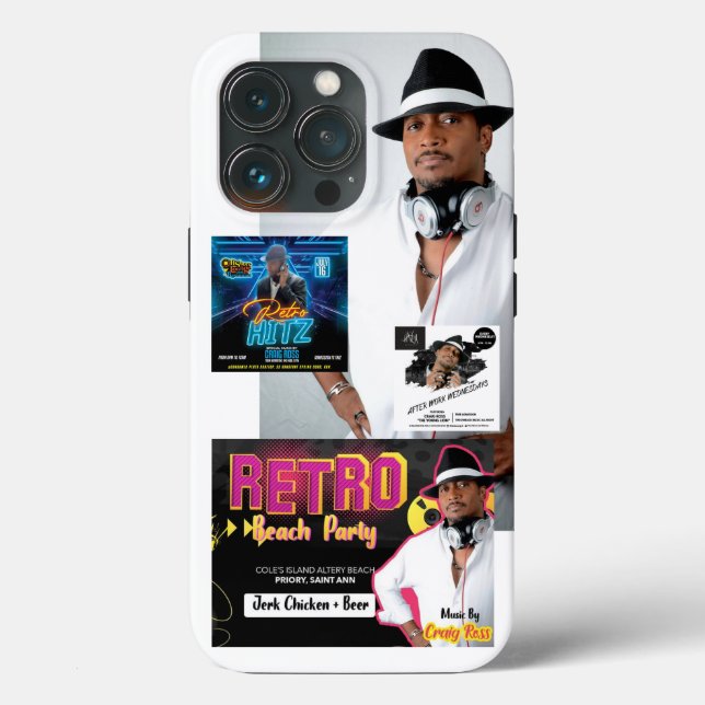 DJ CRAIG ROSS Apple iPhone 13 Pro, Resistente (Verso)