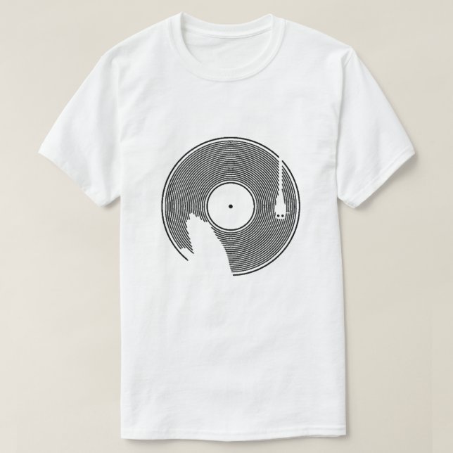 DJ Misturando T-Shirt (Frente do Design)