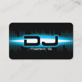 DJ Modern Sky Blue Cartão de visita