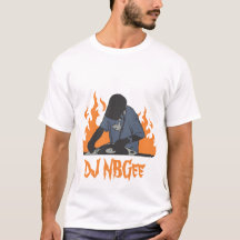 DJ NBGee Camisa de Capa Curta