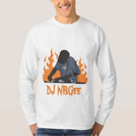 DJ NBGee Camisa de Capa Longa