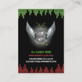 DJ Night Club Chubby Cartão de visita