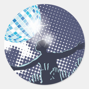 DJ que executa etiquetas