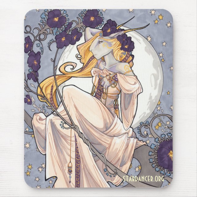 Dlane no crepúsculo Mousepad (Frente)