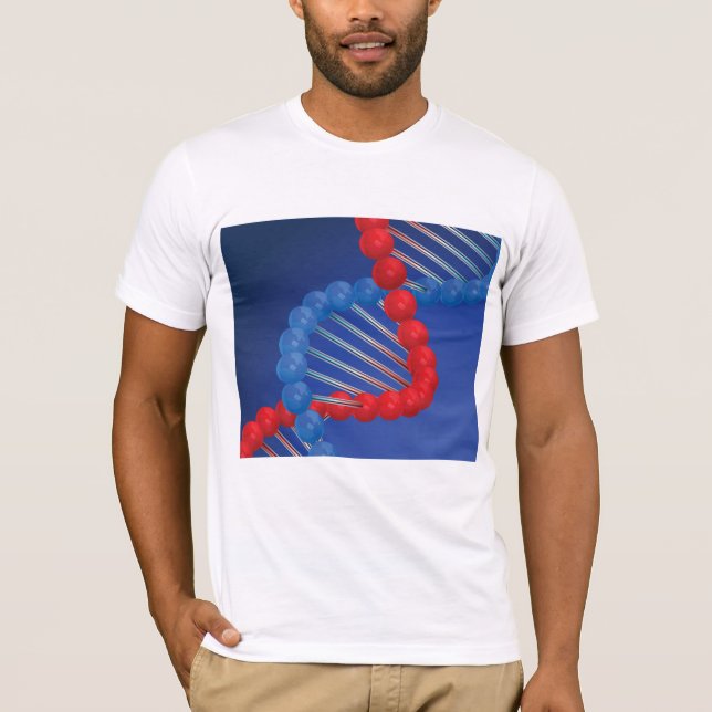 DNA Strand Mens T-Shirt (Frente)