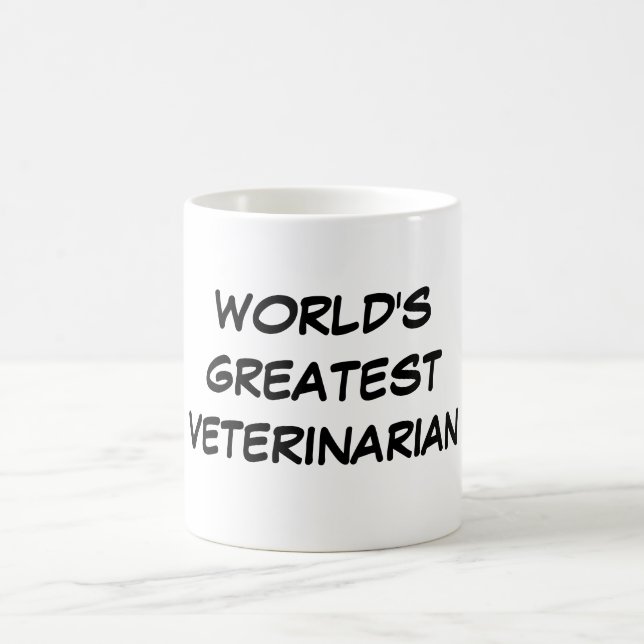 Do "A grande" caneca veterinária mundo (Centro)