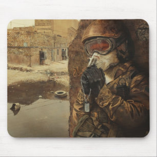 Do "A oração" Mousepad soldado