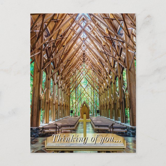 Do Altar Pensando Em Você Cartão Postal (Frente)