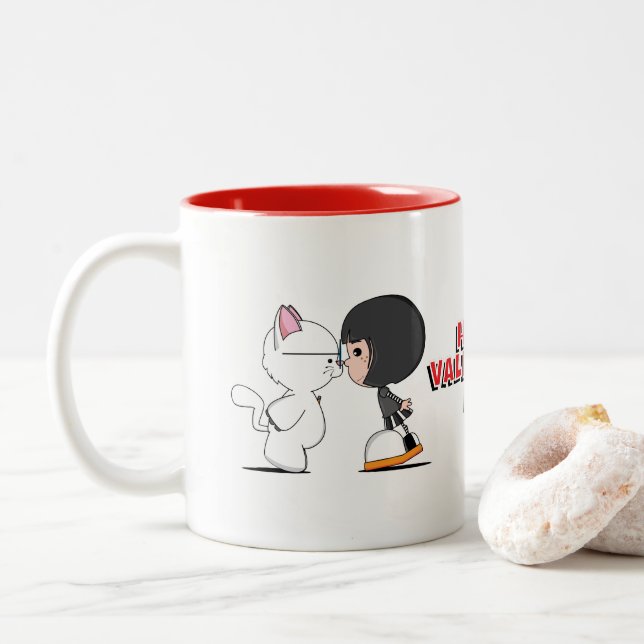 Do amor caneca de Pythagoras agora (Com Donut)