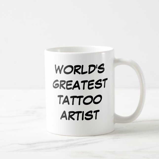 Do "artista do tatuagem mundo caneca do grande" (Direita)